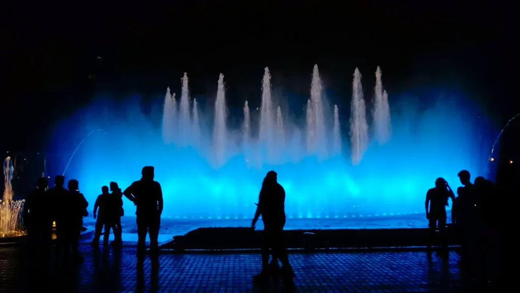 circuitos magicos del agua atracciones