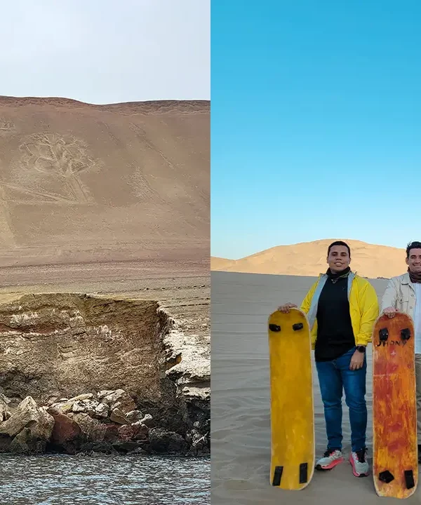 islas ballestas y sandboarding