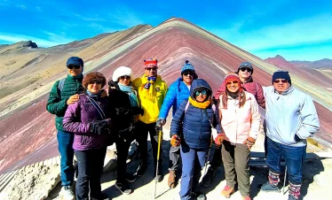 montaña de colores
