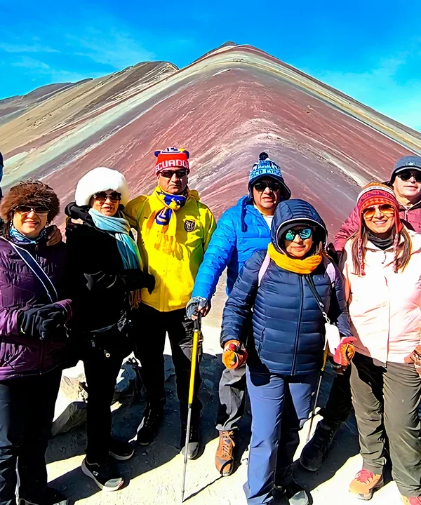 montaña de colores