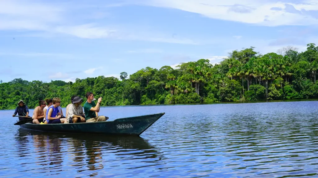 navegar kayak tambopata