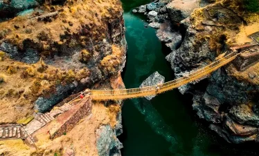 puente qeswechaka panoramico