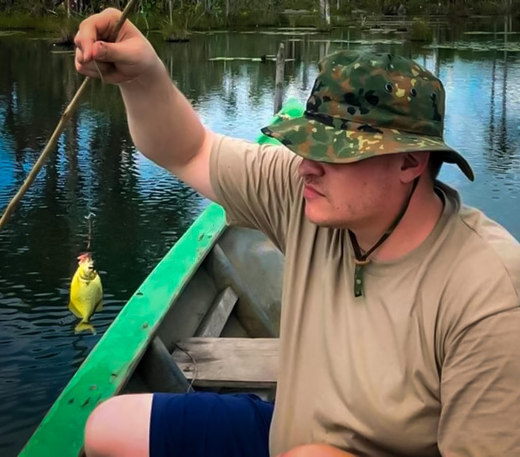 pesca de pirañas